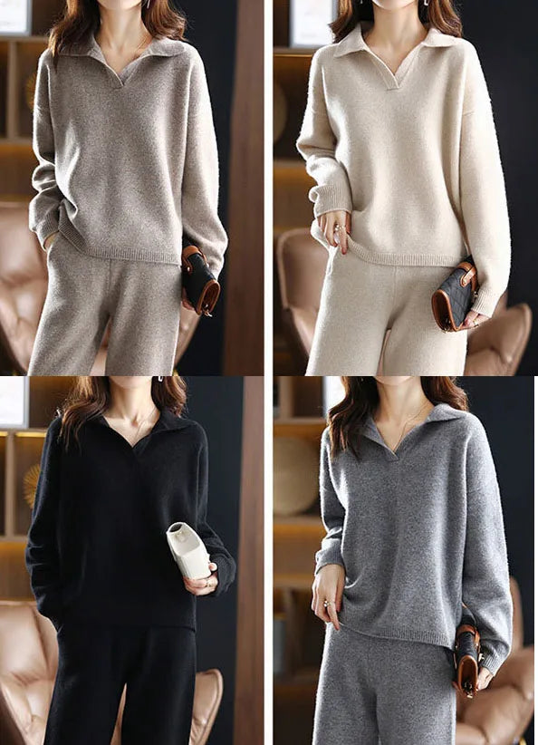 Muse and Valeur | Polo Knit Set