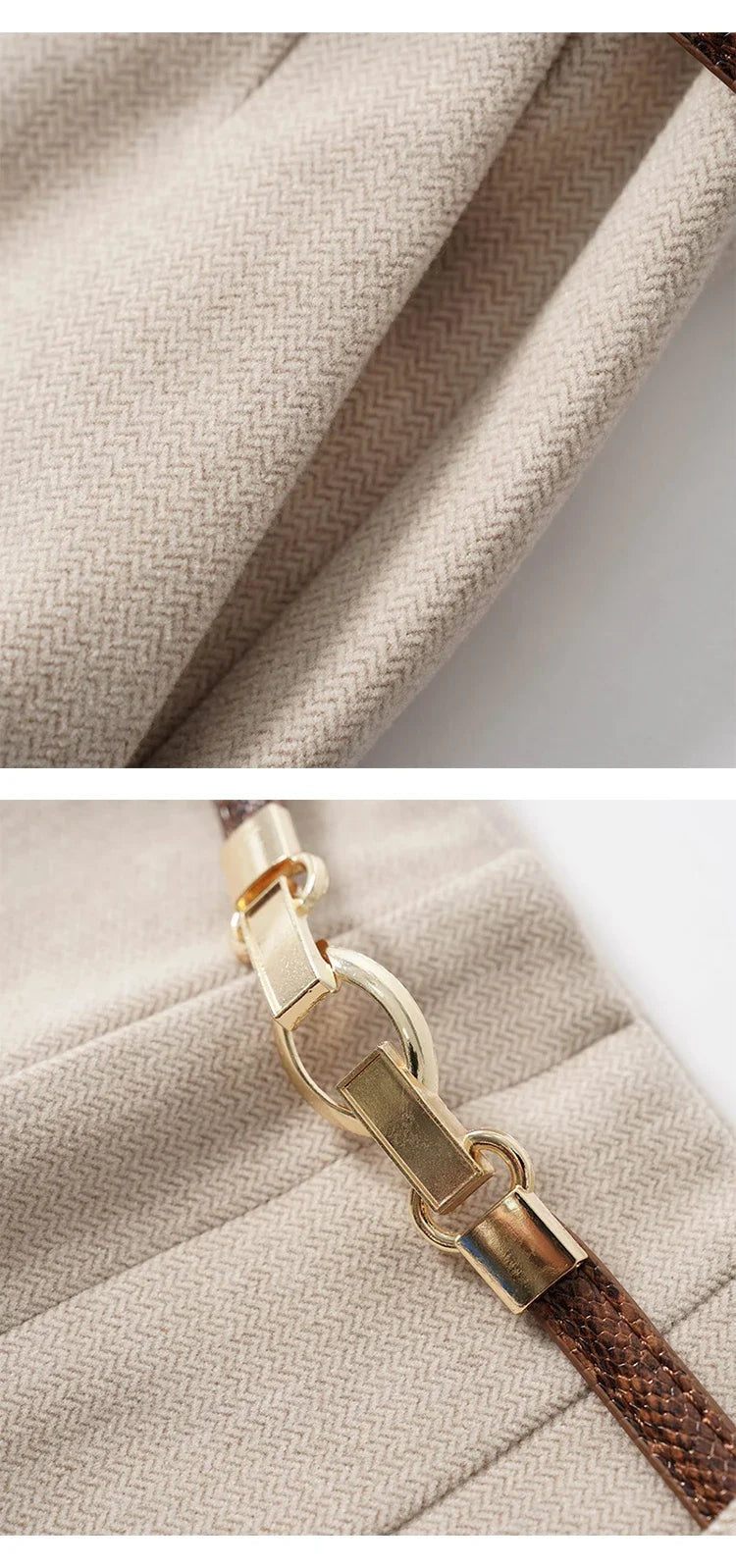 Muse & Valeur | Wide Leg Wool Trousers for Women in Black