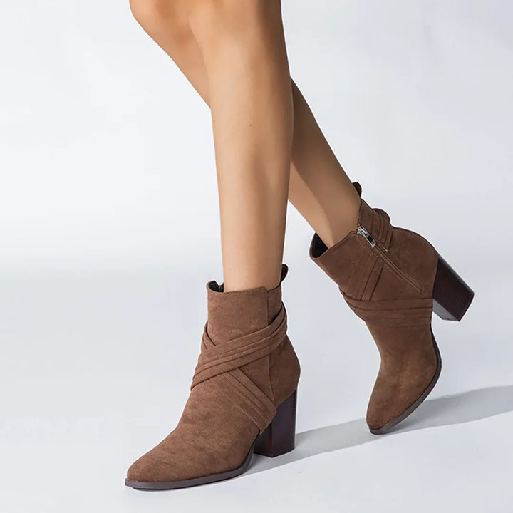 Muse & Valeur | Ankle Boots for Women in Black Leather