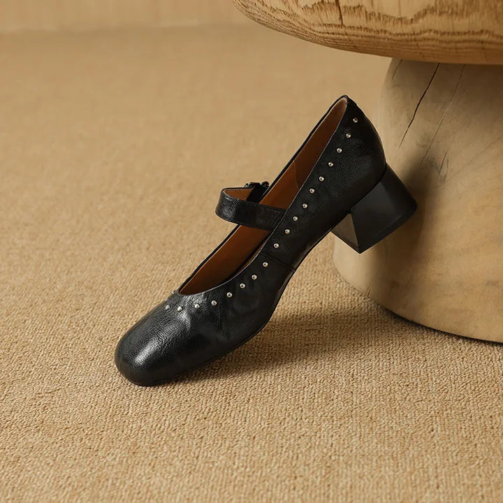 Muse & Valeur | Genuine Leather Heels for Women