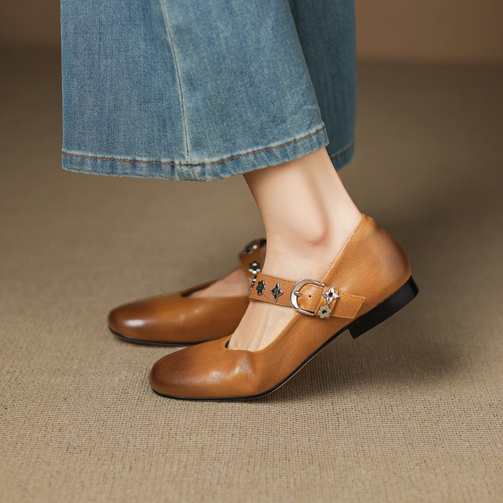 Muse & Valeur | Genuine Leather Flats for Women
