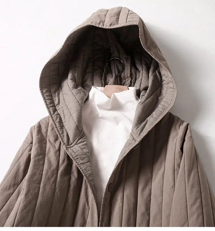 Muse and Valeur | Quilted Hooded Coat