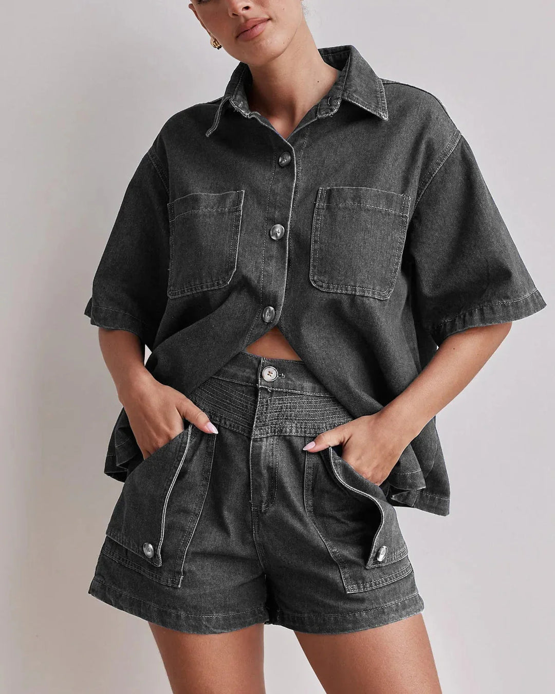 Muse and Valeur | Denim Set - 100% Cotton