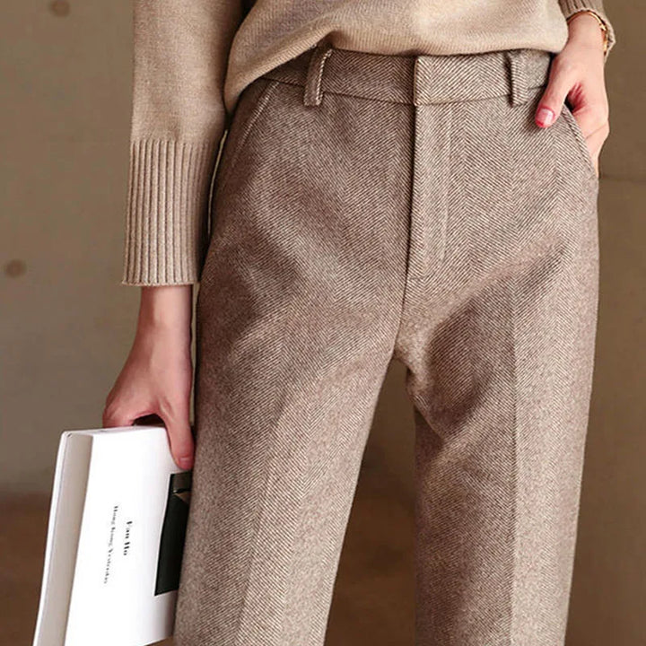 Muse & Valeur | Classic Wool Trousers for Women