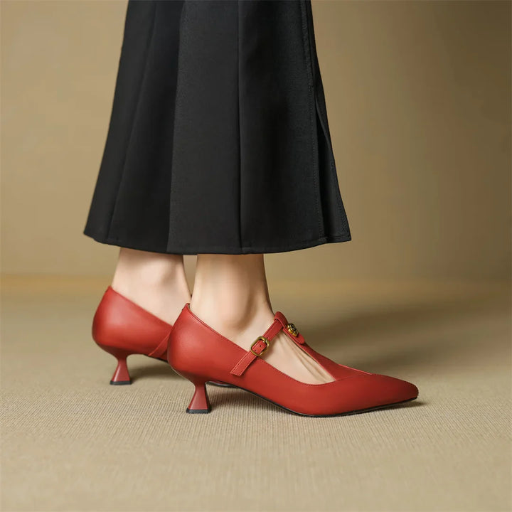 Muse & Valeur | Genuine Leather Heels for Women