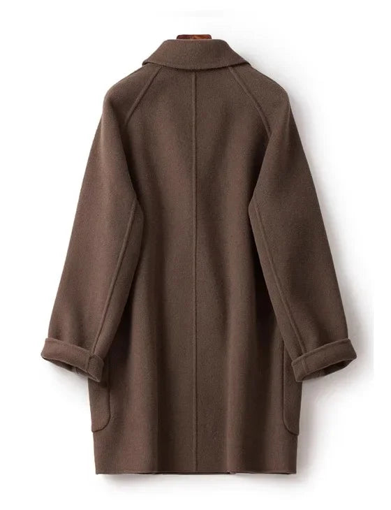 Muse and Valeur | Wool Herringbone Coat