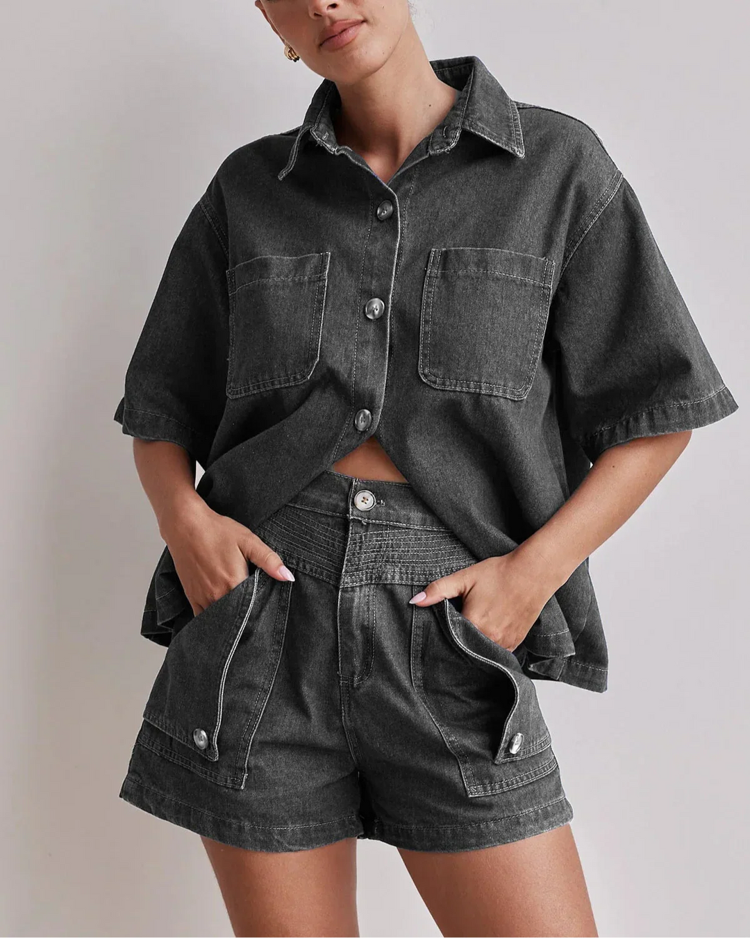 Muse and Valeur | Denim Set - 100% Cotton