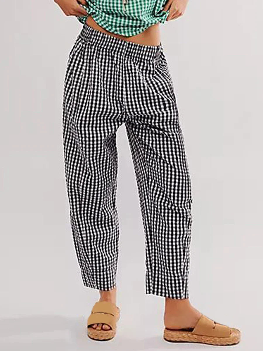 Muse & Valeur | Lounge Pants for Women in Soft Fabric, Relaxed Fit, Black