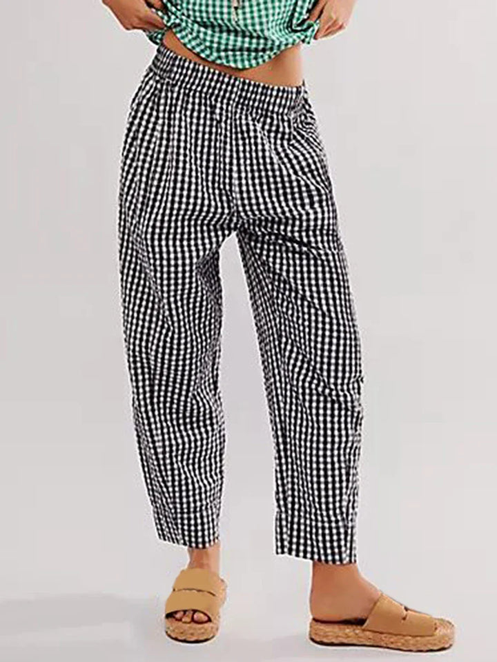 Muse & Valeur | Lounge Pants for Women in Soft Fabric, Relaxed Fit, Black