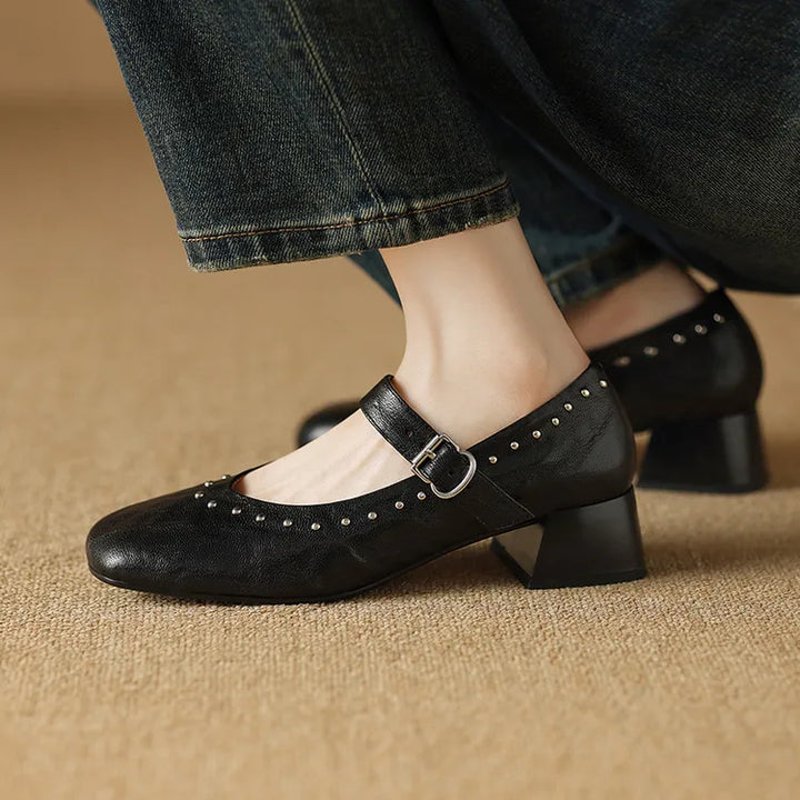 Muse & Valeur | Genuine Leather Heels for Women