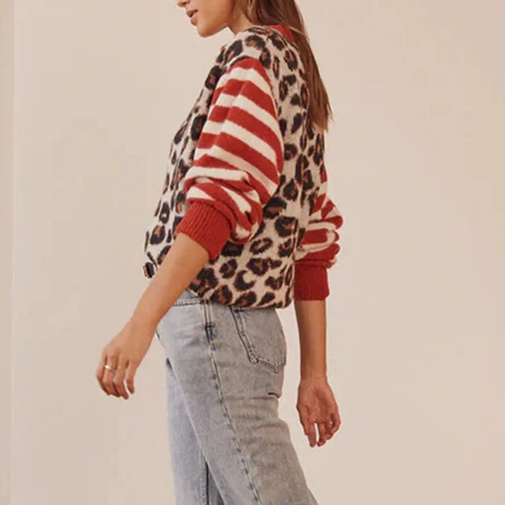 Muse and Valeur | Top - Leopard Striped