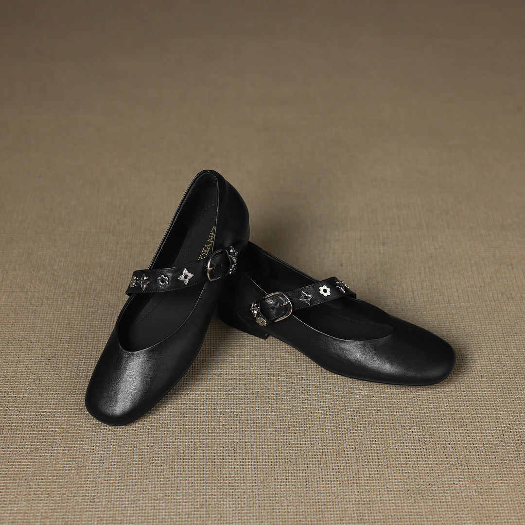 Muse & Valeur | Genuine Leather Flats for Women