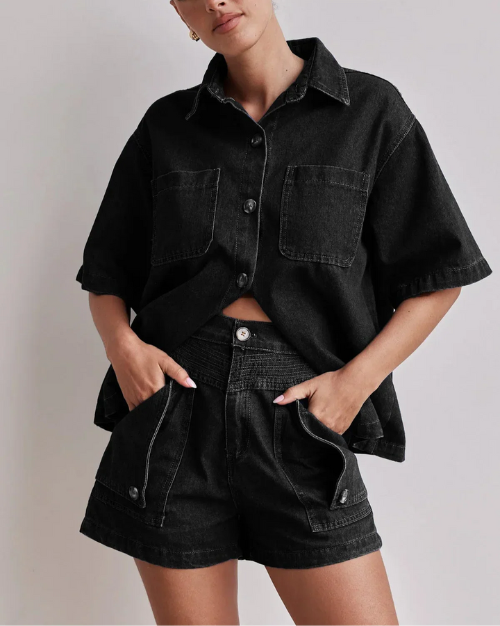 Muse and Valeur | Denim Set - 100% Cotton