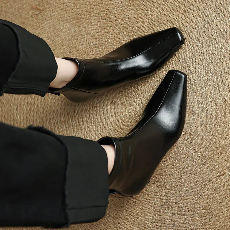 Muse & Valeur | Genuine Leather Boots for Women