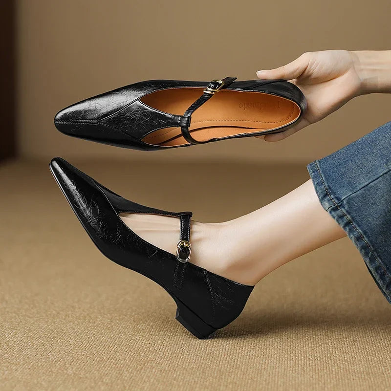 Muse & Valeur | Genuine Leather Flats for Women