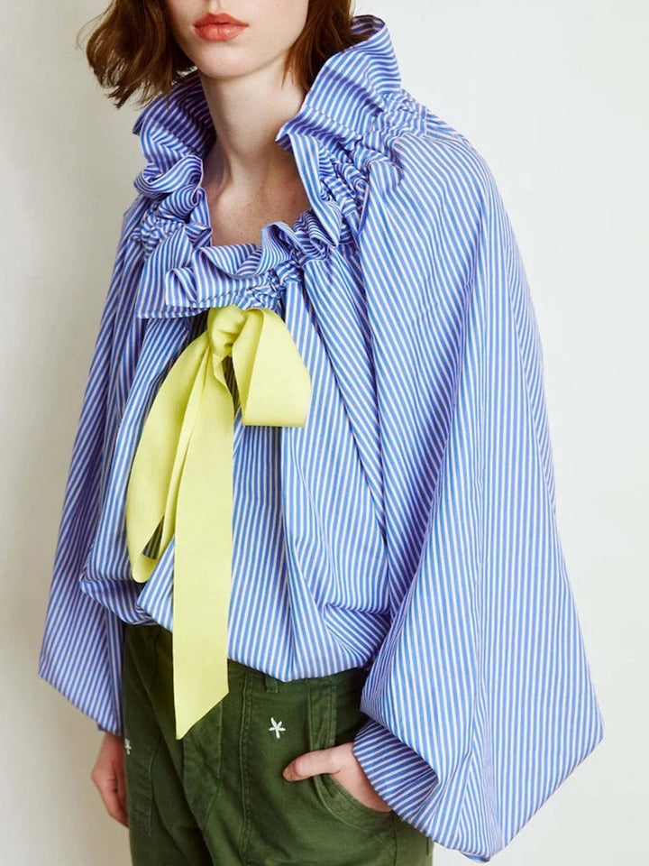 Muse and Valeur | Puffed Cotton Blouse