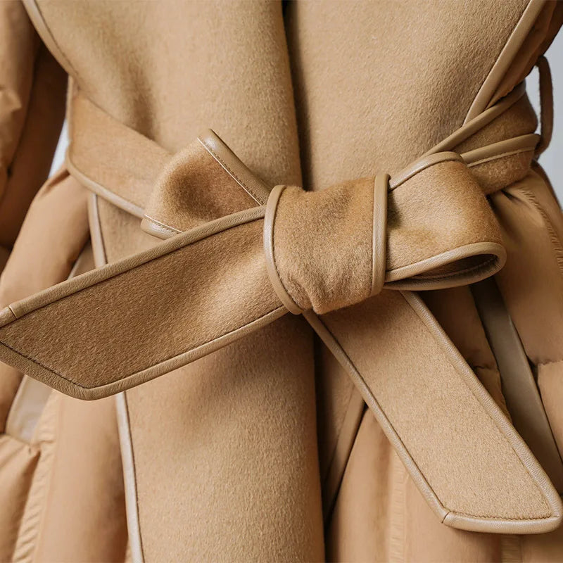Muse and Valeur | Belted Down Jacket