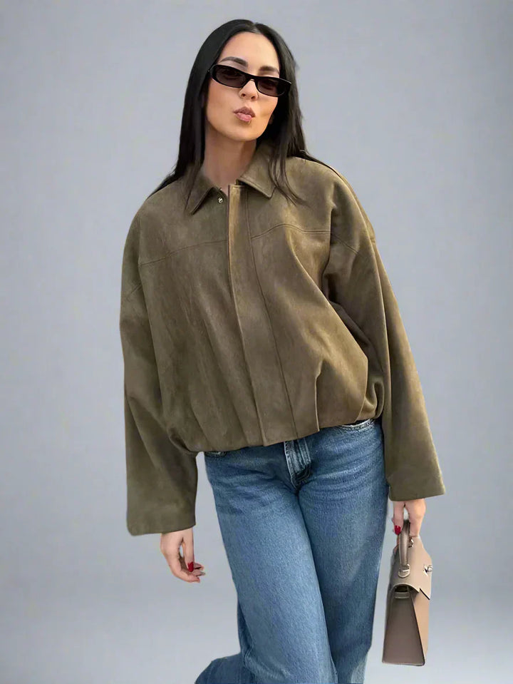 Muse and Valeur | Women's Suede Bomber