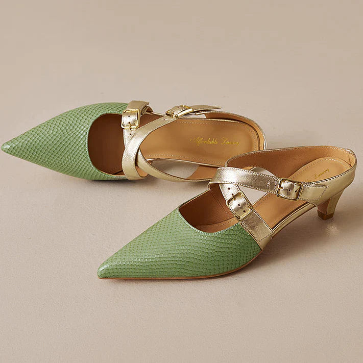 Muse & Valeur | Genuine Leather Mules for Women
