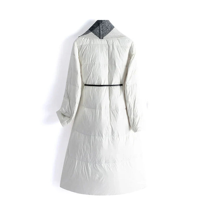 Muse and Valeur | Wool-Panel Down Coat