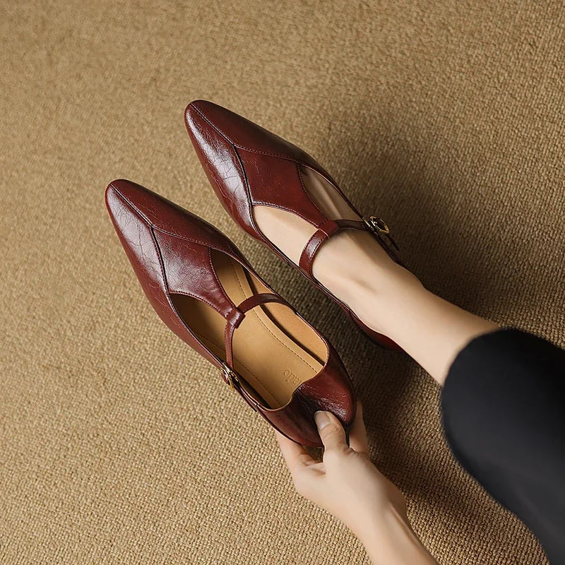 Muse & Valeur | Genuine Leather Flats for Women