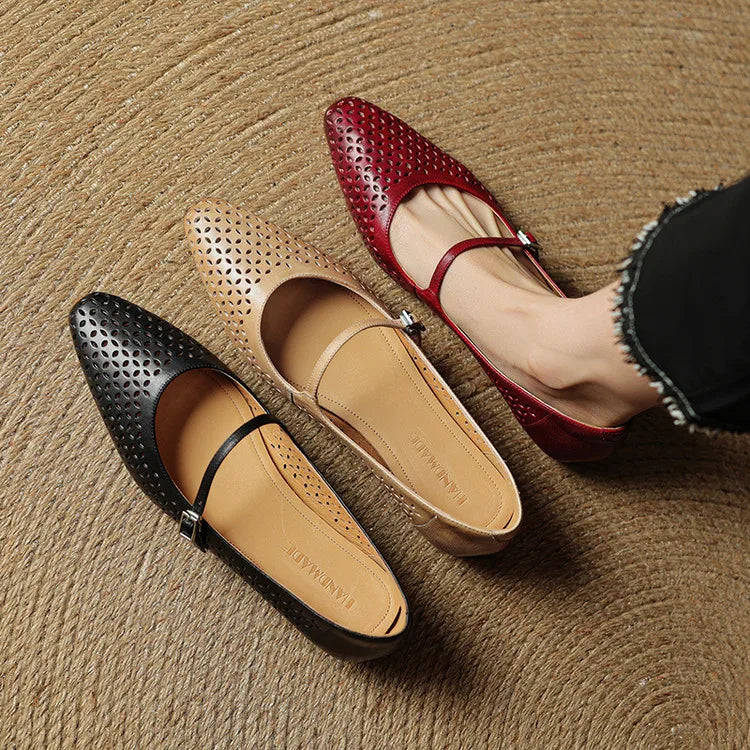 Muse & Valeur | Genuine Leather Flats for Women