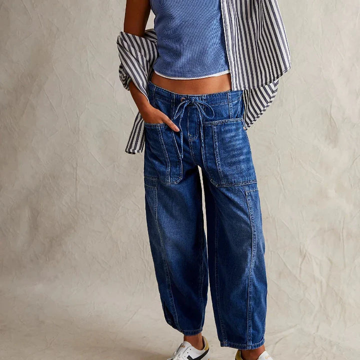 Muse & Valeur | Weekend Jean for Women in Denim, Slim Fit, Blue