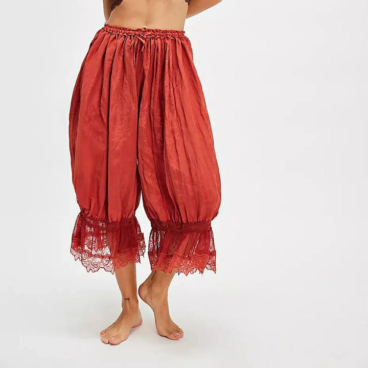 Muse & Valeur | Lace Lantern Pants for Women