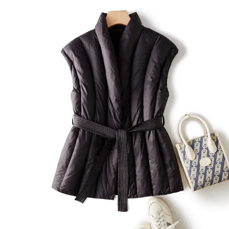 Muse and Valeur | Belted Down Vest