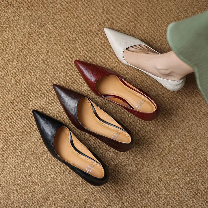 Muse & Valeur | Genuine Leather Heels for Women