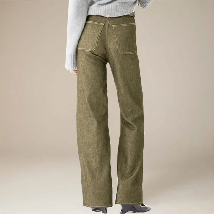 Muse & Valeur | Classic Wide-Leg Jean for Women in Denim