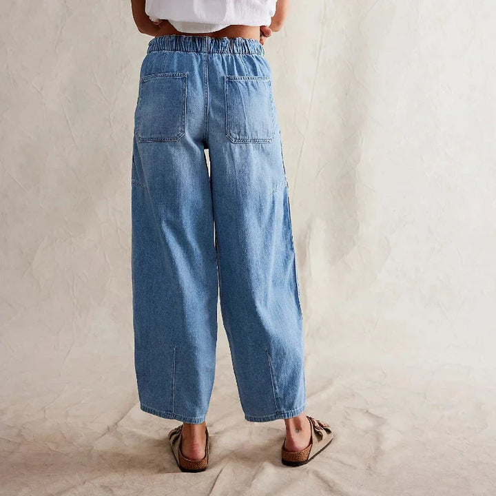 Muse & Valeur | Weekend Jean for Women in Denim, Slim Fit, Blue