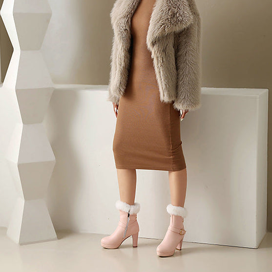Muse & Valeur | Leather Ankle Boots for Women in Black