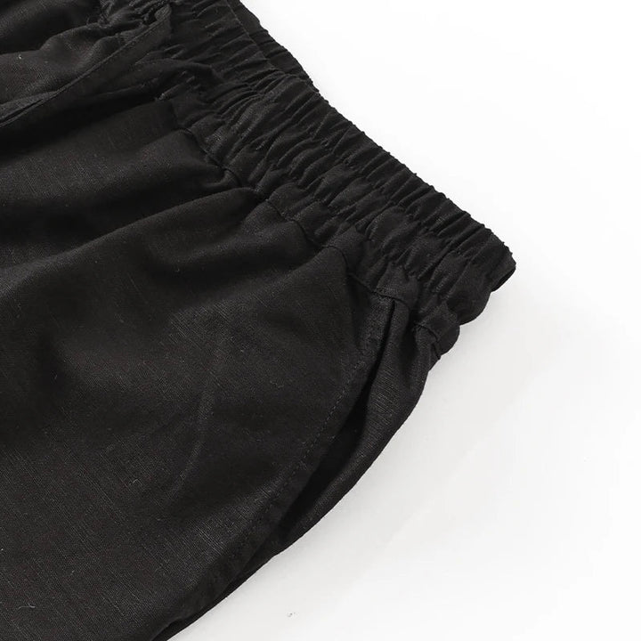 Muse & Valeur | Linen Lounge Pant for Women in Relaxed Fit, Natural Color