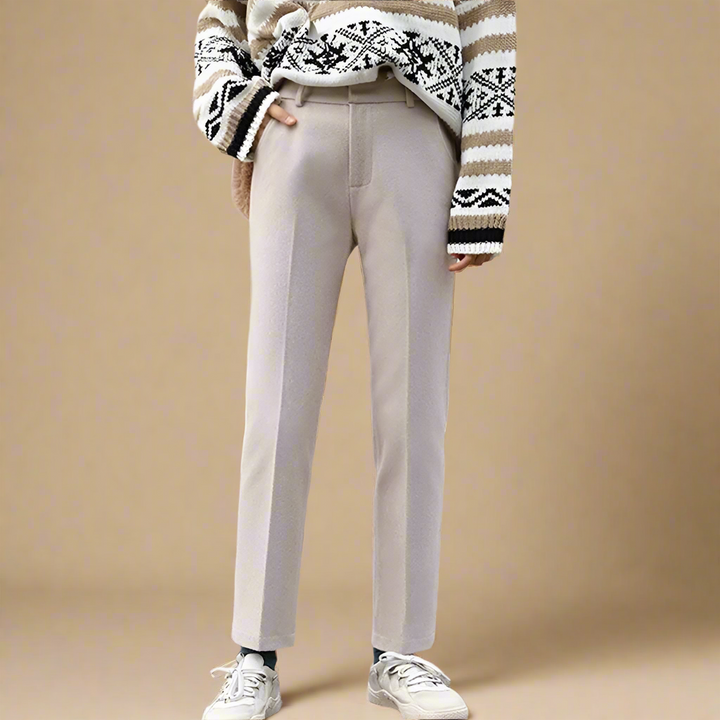Muse & Valeur | Classic Wool Trousers for Women