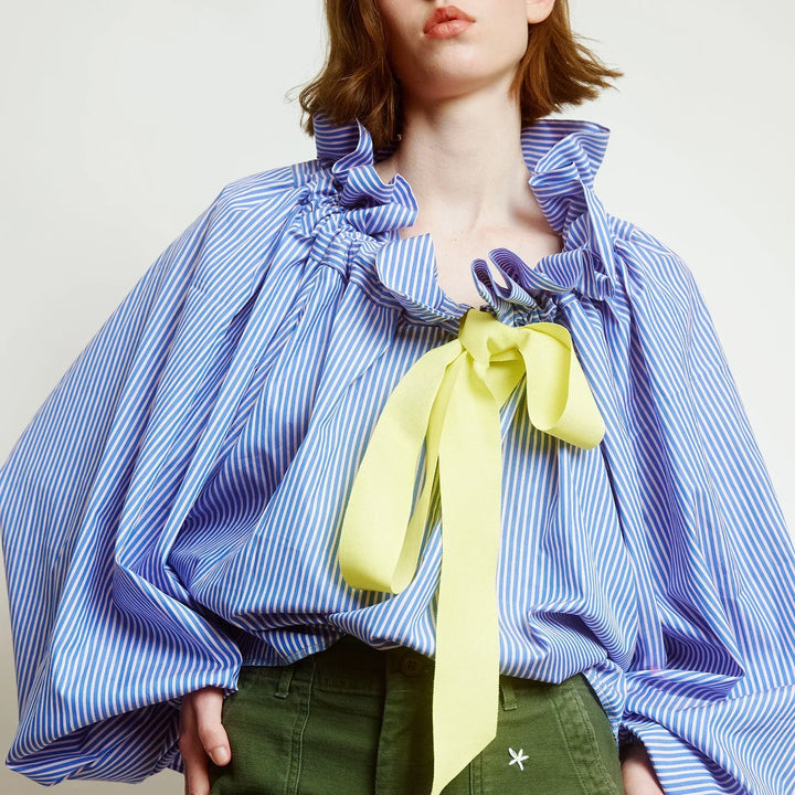 Muse and Valeur | Puffed Cotton Blouse