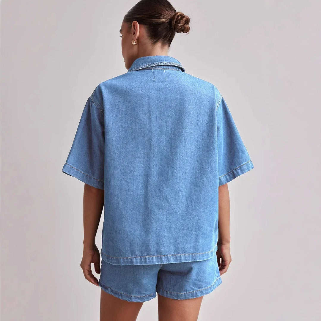 Muse and Valeur | Denim Set - 100% Cotton