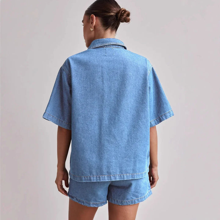 Muse and Valeur | Denim Set - 100% Cotton