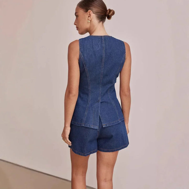 Muse and Valeur | Denim Set - 100% Cotton