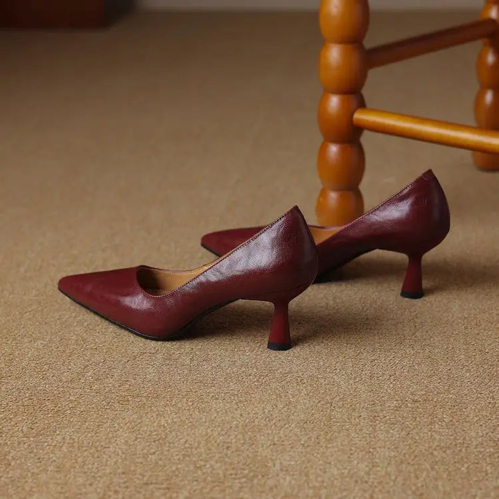 Muse & Valeur | Genuine Leather Heels for Women