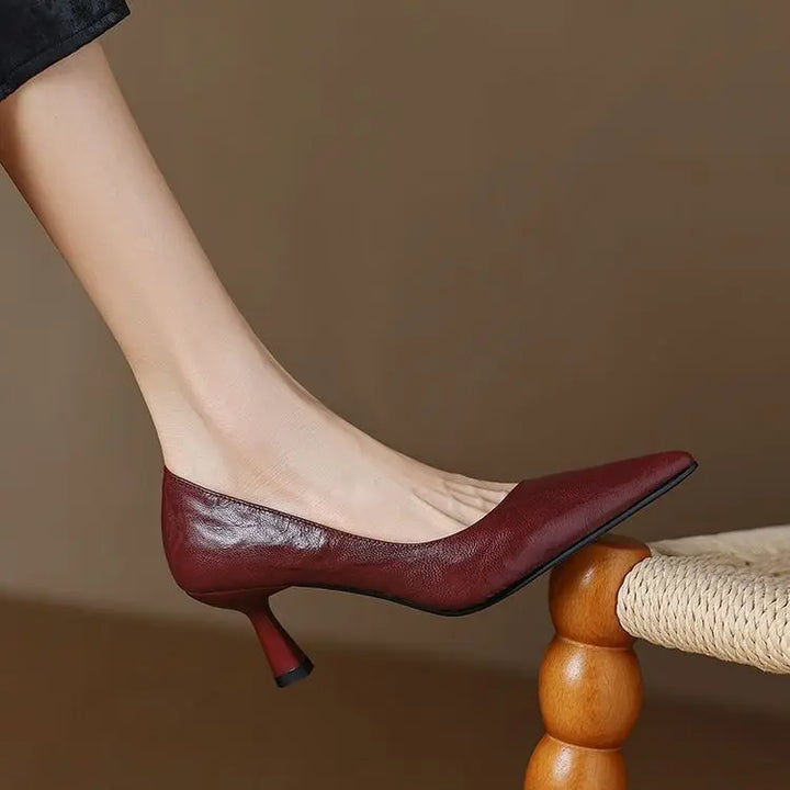Muse & Valeur | Genuine Leather Heels for Women
