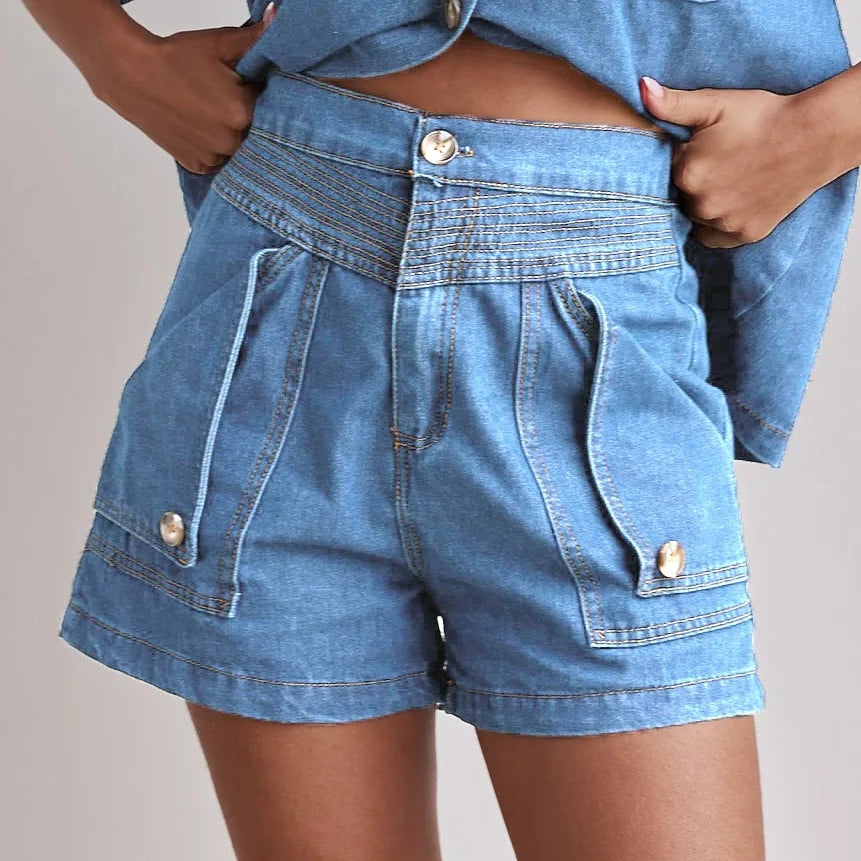 Muse and Valeur | Denim Set - 100% Cotton