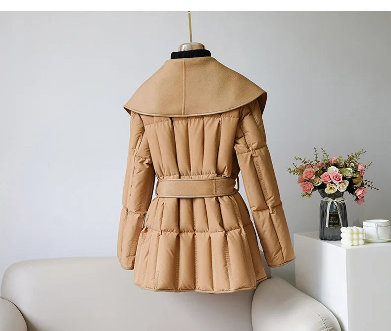 Muse and Valeur | Belted Down Jacket