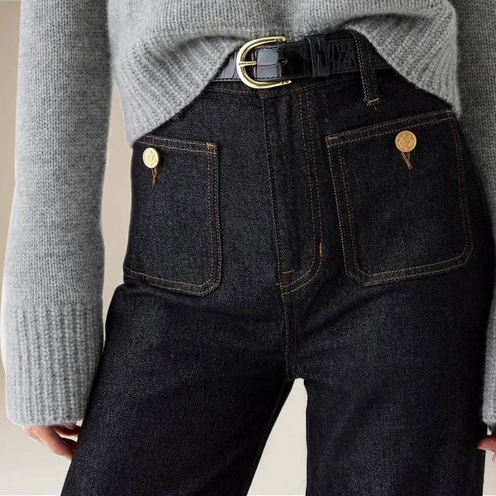 Muse & Valeur | Classic Wide-Leg Jean for Women in Denim