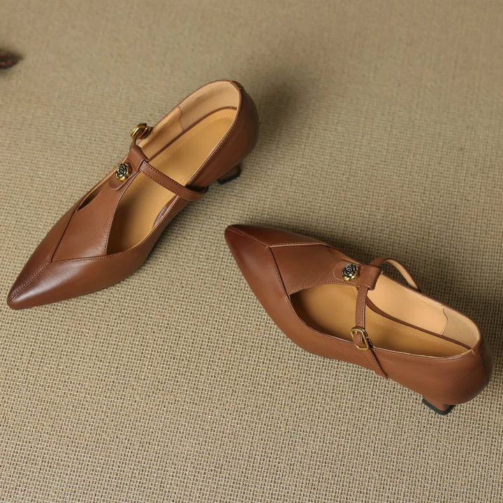 Muse & Valeur | Genuine Leather Heels for Women