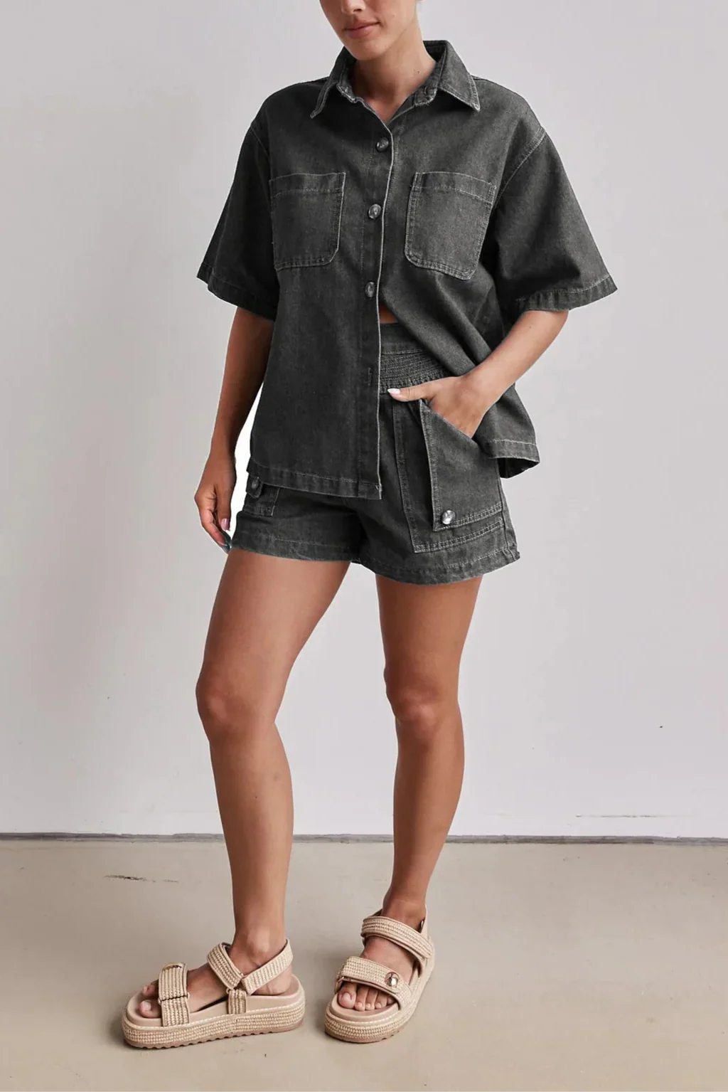 Muse and Valeur | Denim Set - 100% Cotton