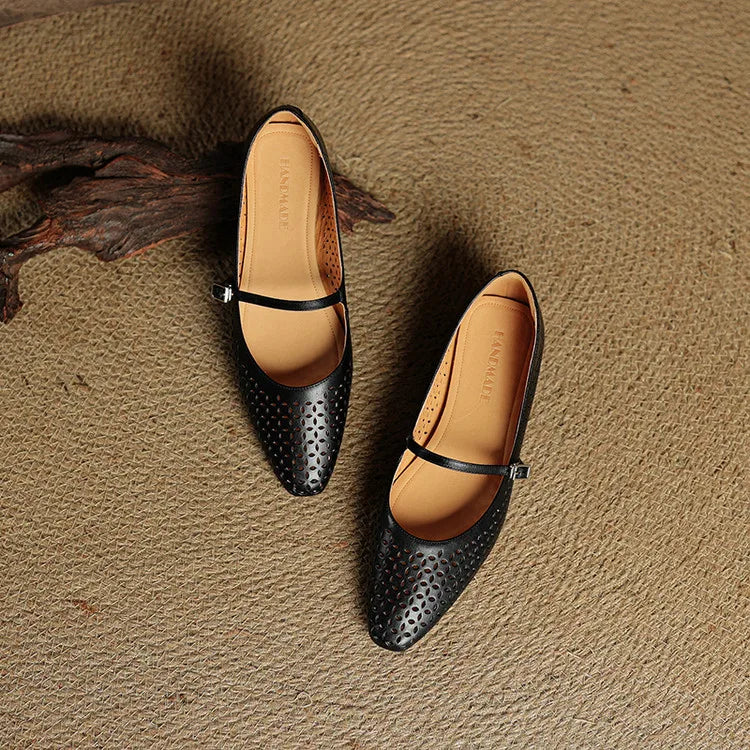 Muse & Valeur | Genuine Leather Flats for Women