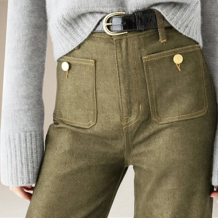 Muse & Valeur | Classic Wide-Leg Jean for Women in Denim