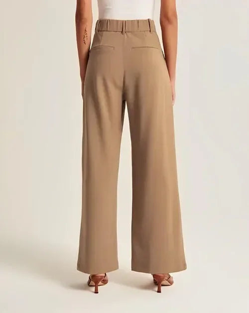 Muse & Valeur | Tailored Wide-Leg Trousers for Women in Classic Black