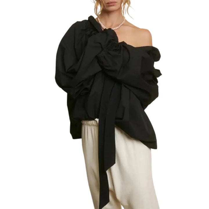 Muse and Valeur | Puffed Cotton Blouse